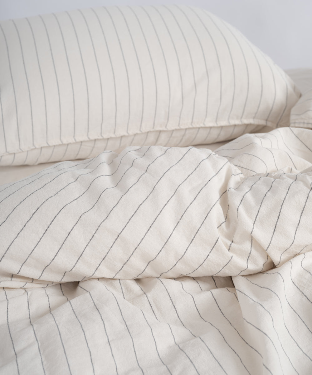 Pure Cotton 100% Pamuk İpliği Boyalı Nevresim Takımı