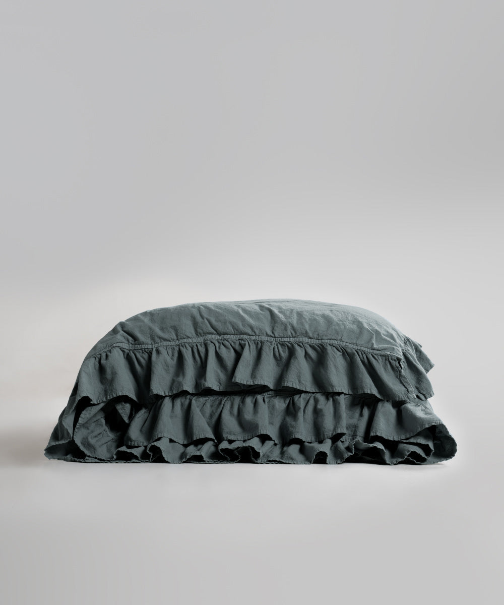 Stonewash 100% Yıkanmış Pamuk Exclusive Nevresim Castle Rock