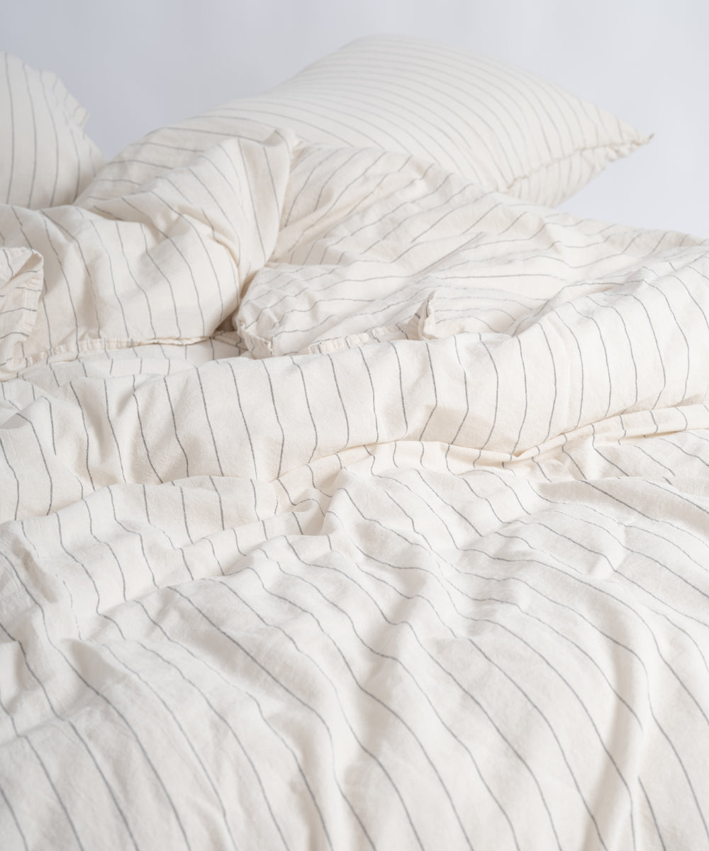 Pure Cotton 100% Pamuk İpliği Boyalı Nevresim Takımı