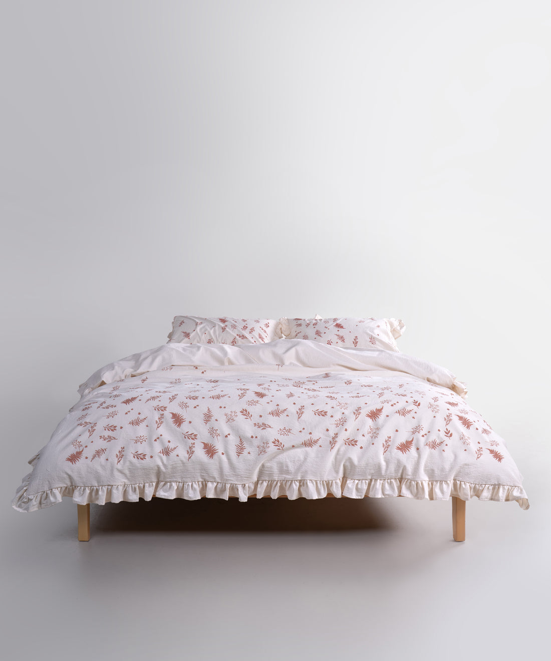 Botanic Veil Autum 100% Pamuk Garmentwash Nevresim Takımı