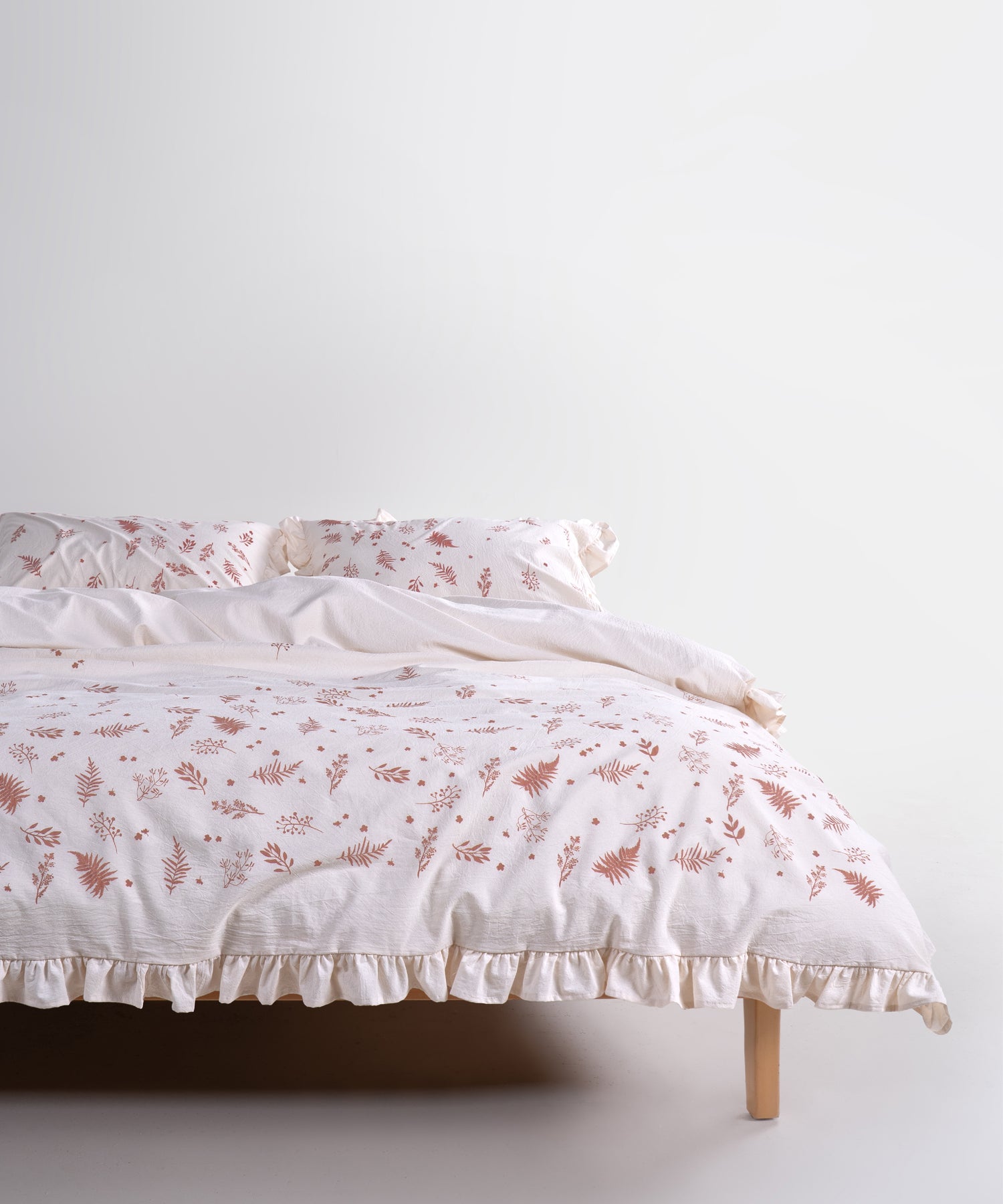 Botanic Veil Autum 100% Pamuk Garmentwash Nevresim Takımı