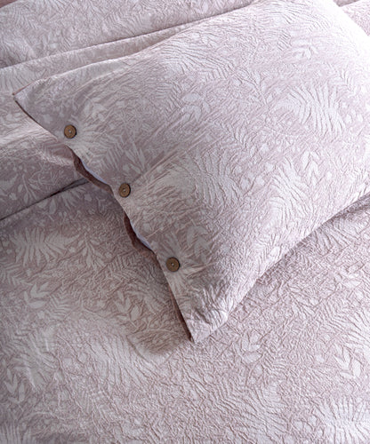 Botanic Veil Brown 100% Pamuk Garmentwash Müslin Nevresim Takımı