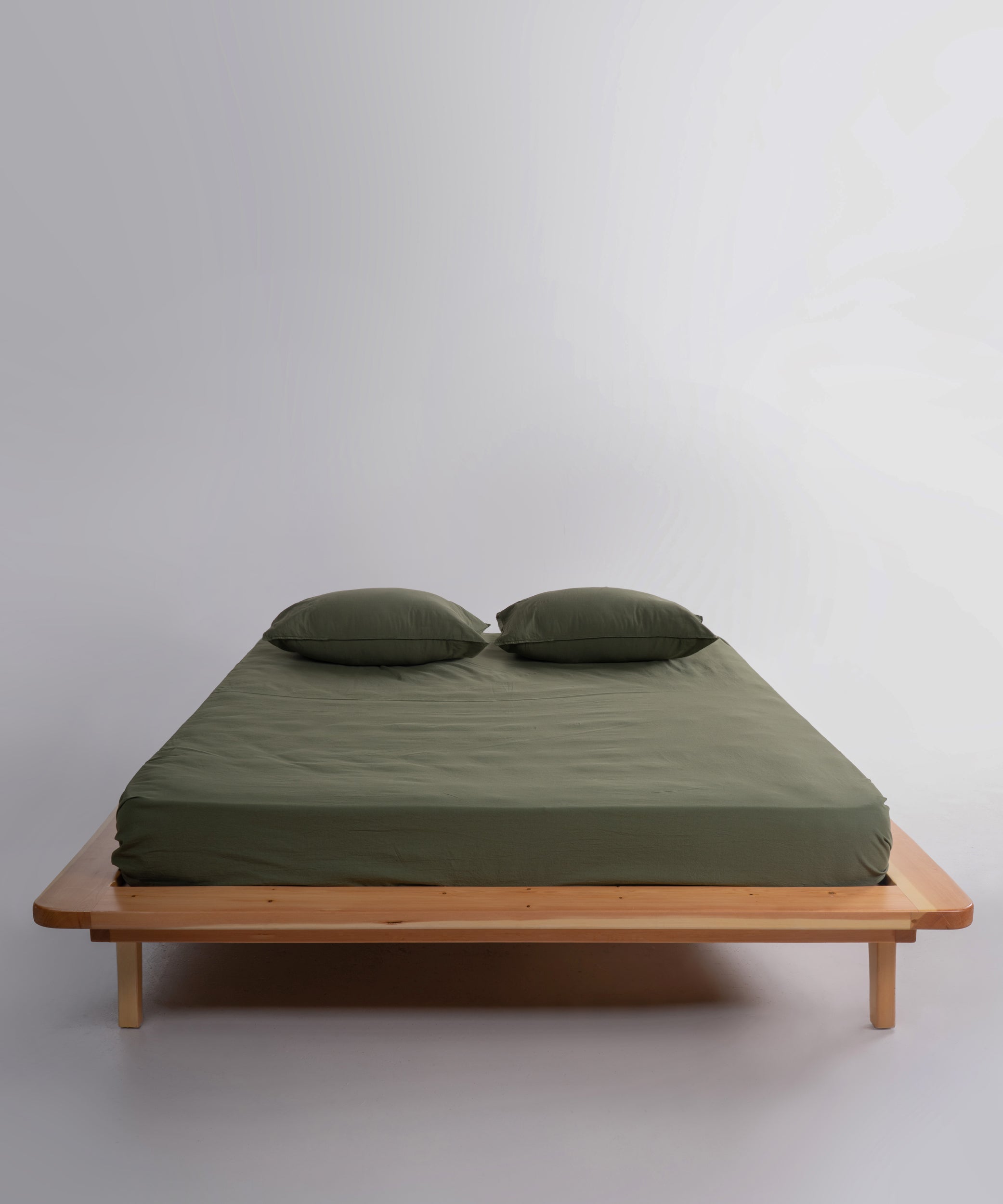 Ephesus Stonewash 100% Yıkanmış Pamuk Nevresim Takımı Capulet Olive