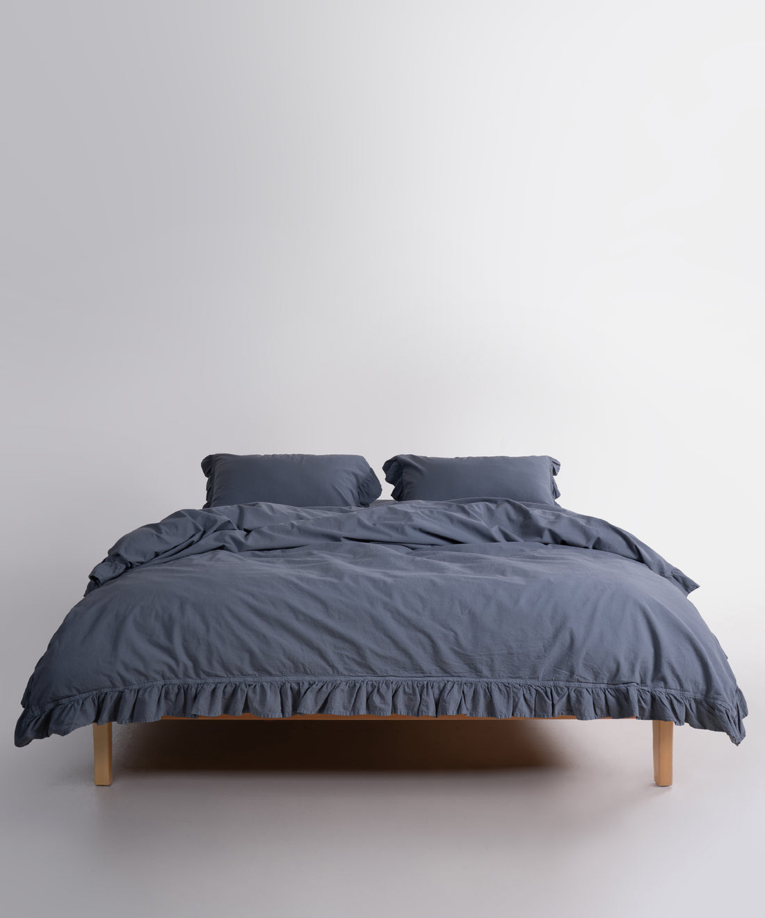 Exclusive Stonewash 100% Yıkanmış Pamuk Nevresim Seti Castle Rock
