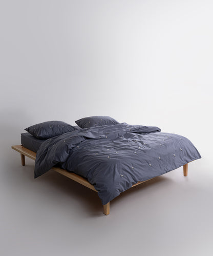 Papatya 100% Pamuk Nakışlı Nevresim Takımı - Castle Rock