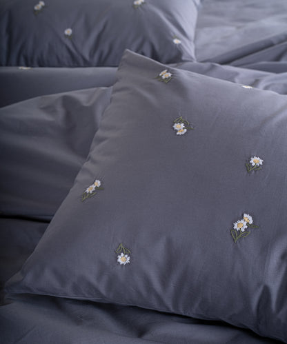 Papatya 100% Pamuk Nakışlı Nevresim Takımı - Castle Rock