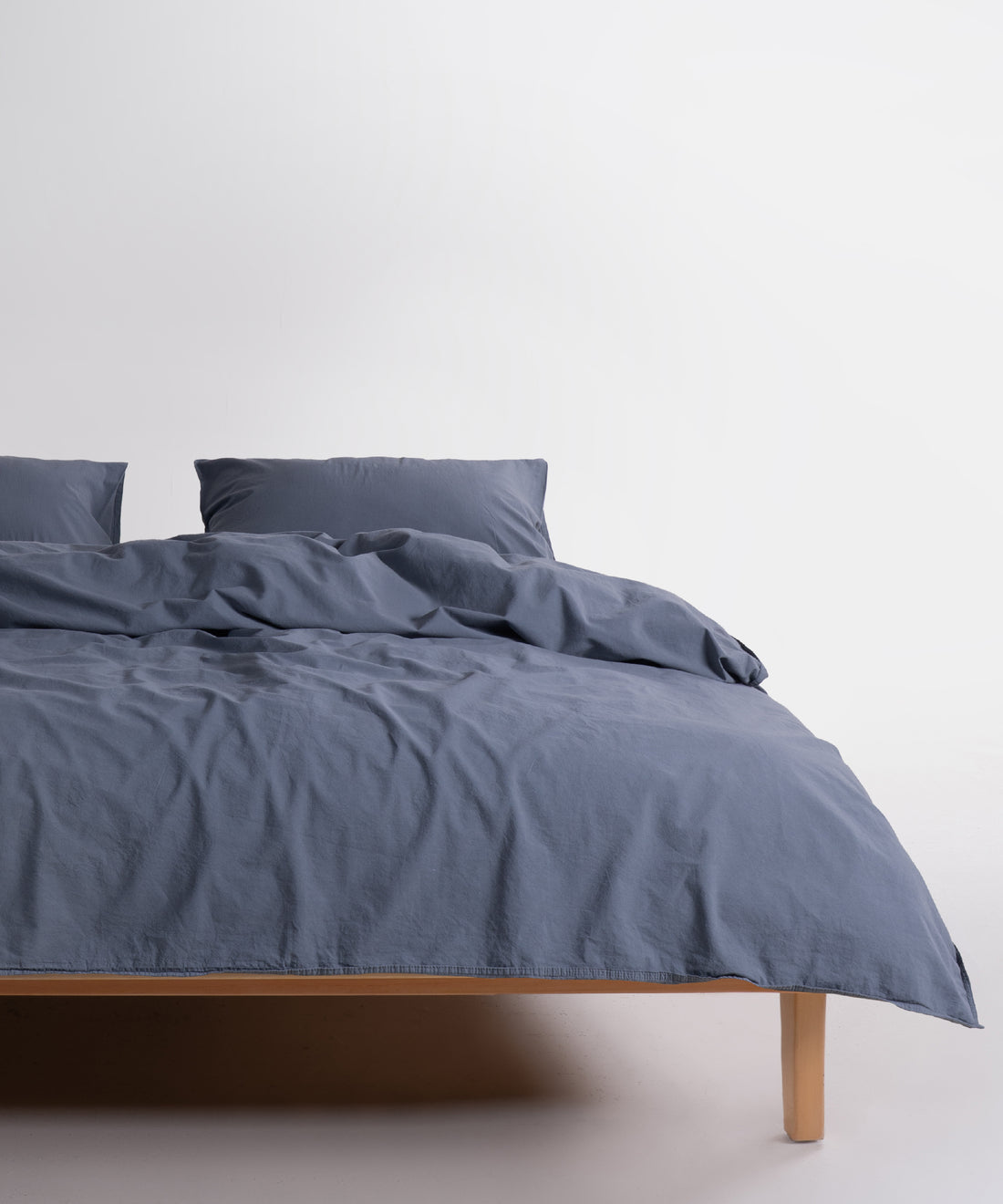 Stonewash 100% Yıkanmış Pamuk Nevresim Takımı Castle Rock