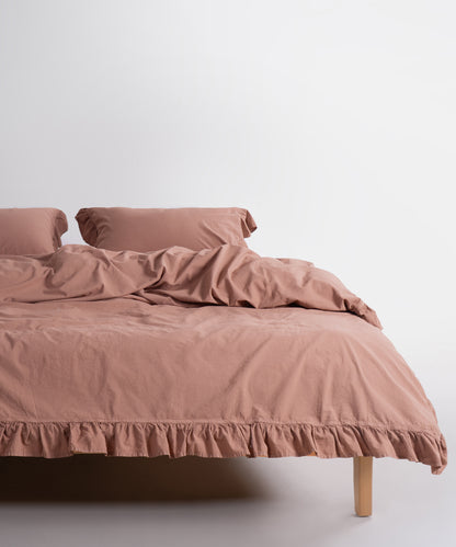Exclusive Stonewash 100% Yıkanmış Pamuk Nevresim Seti Commencer