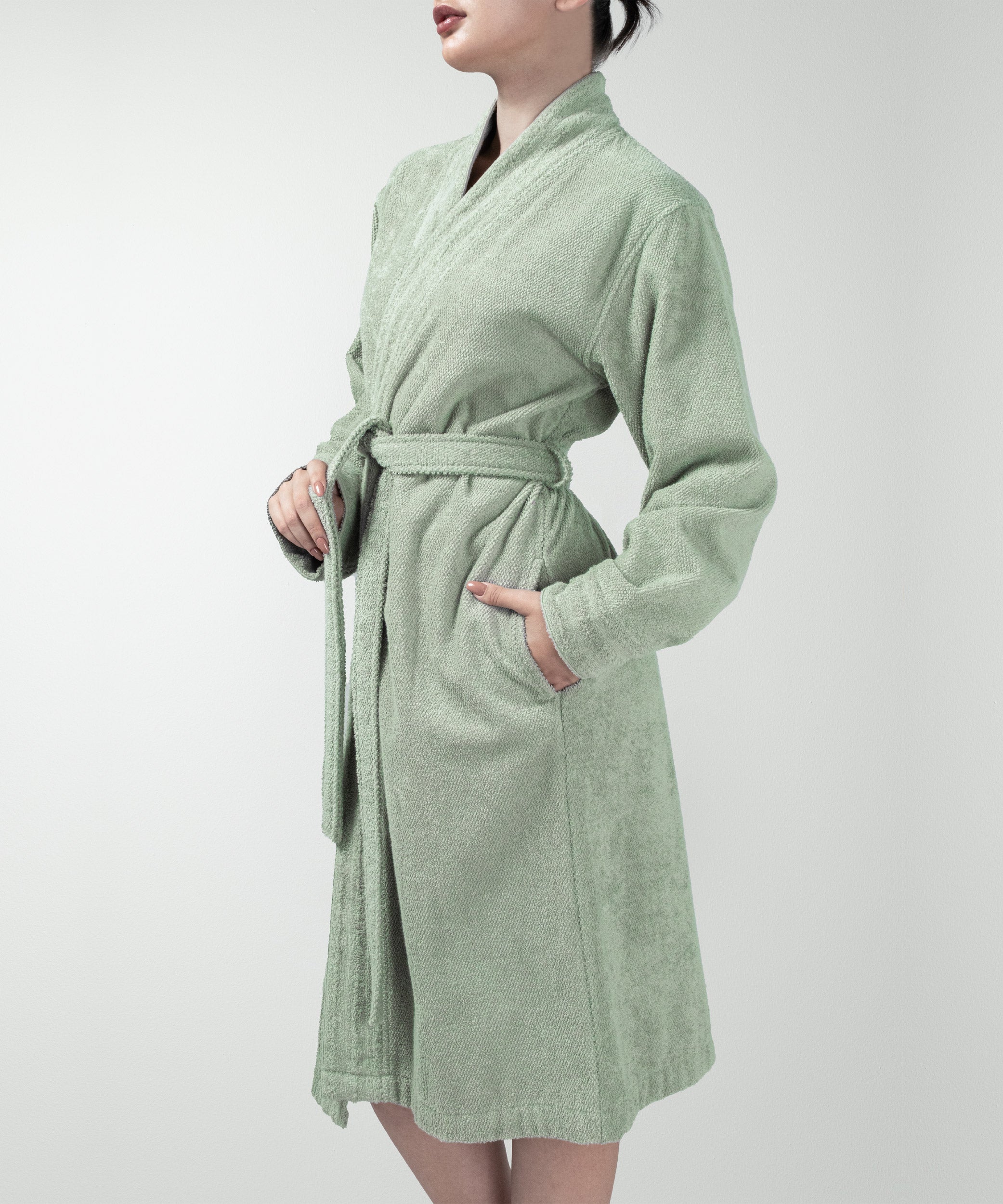 Lapis - Unisex Bornoz Green