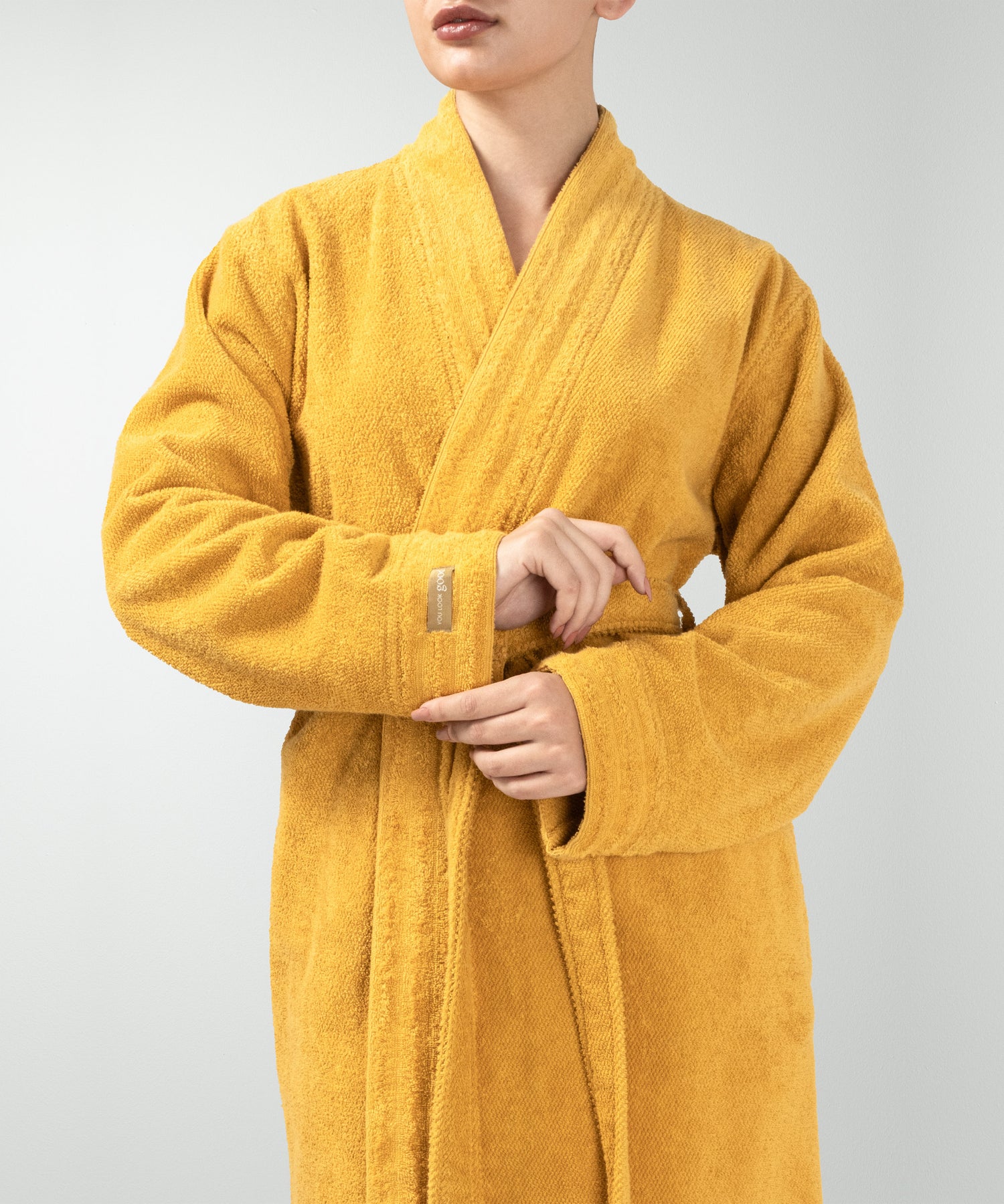 Lapis - Unisex Bornoz Mustard