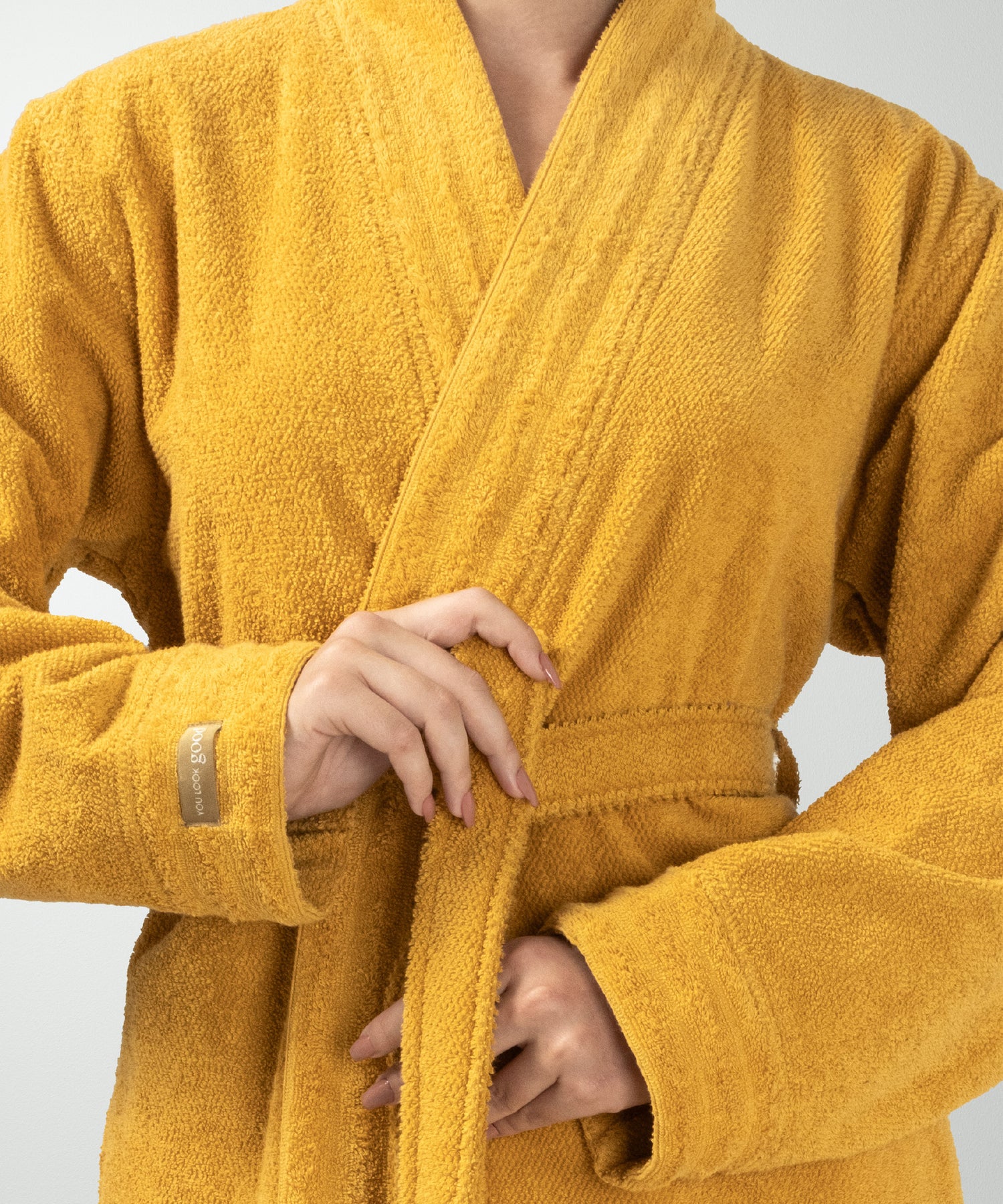 Lapis - Unisex Bornoz Mustard