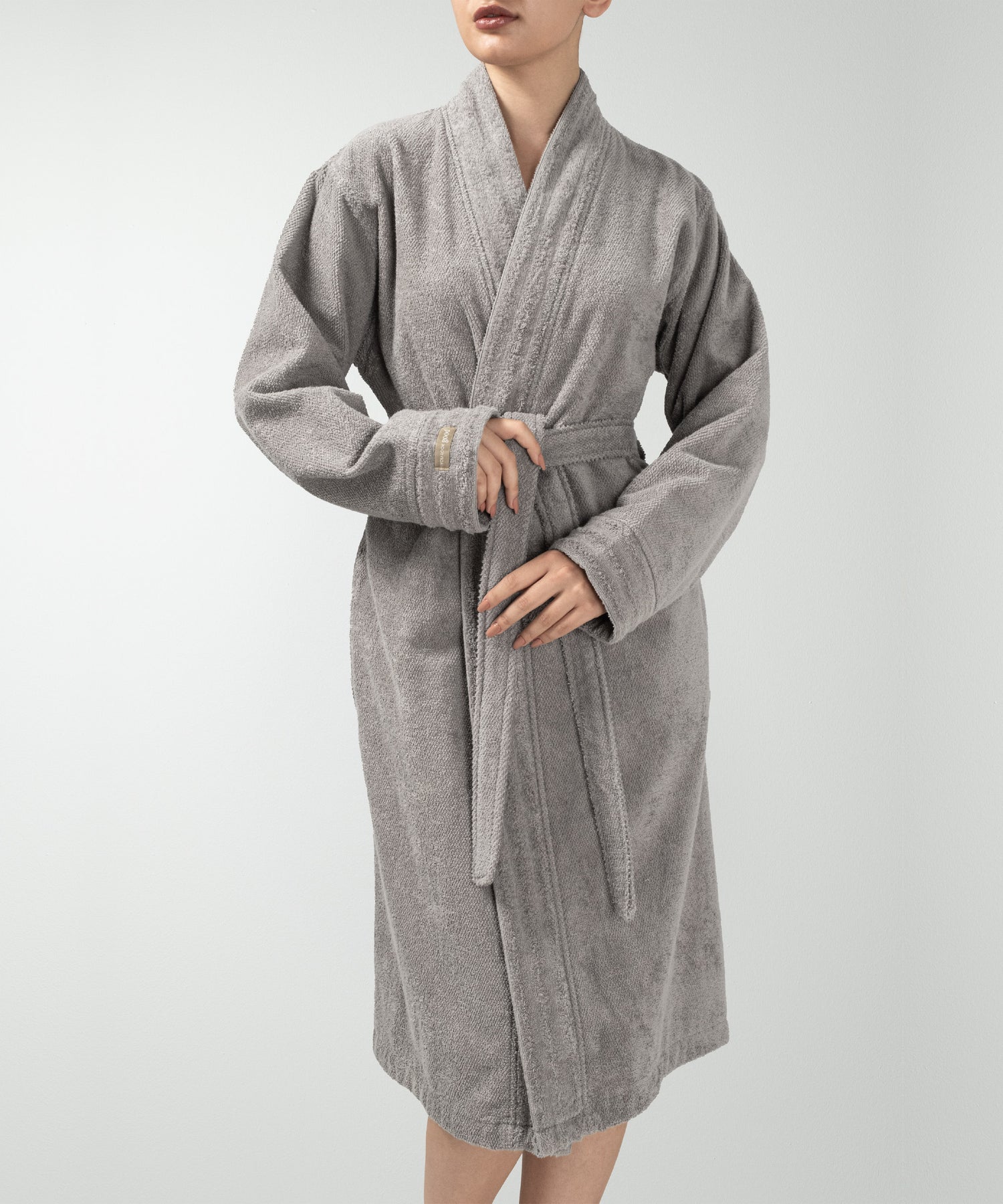 Lapis - Unisex Bornoz Grey