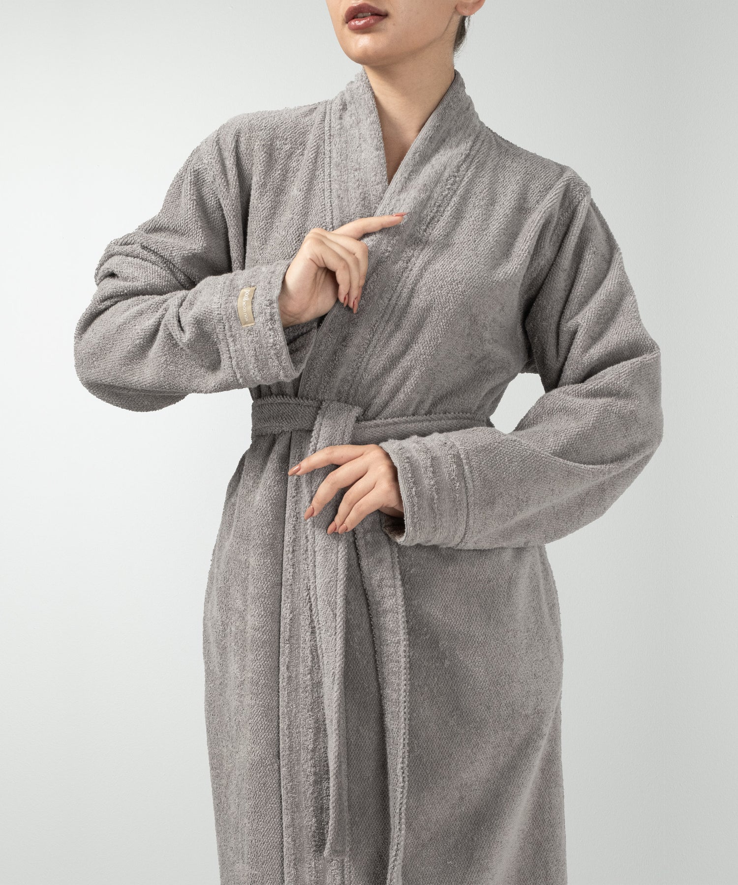 Lapis - Unisex Bornoz Grey