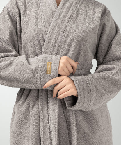 Lapis - Unisex Bornoz Grey