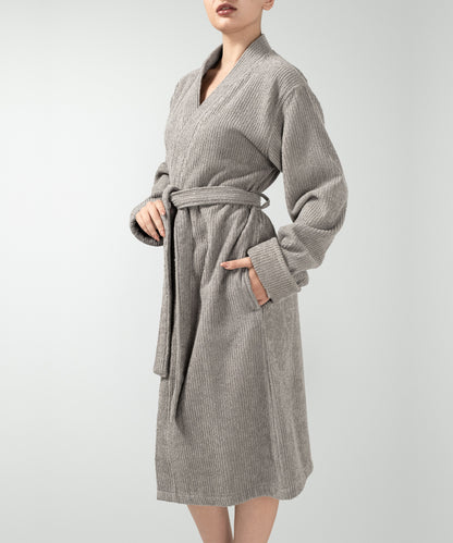 Pana - Unisex Bornoz Grey