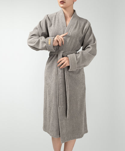 Pana - Unisex Bornoz Grey