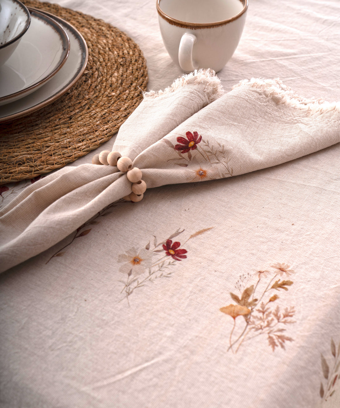 Brise Printanière %100 Pamuk Garment Wash Peçete 4&