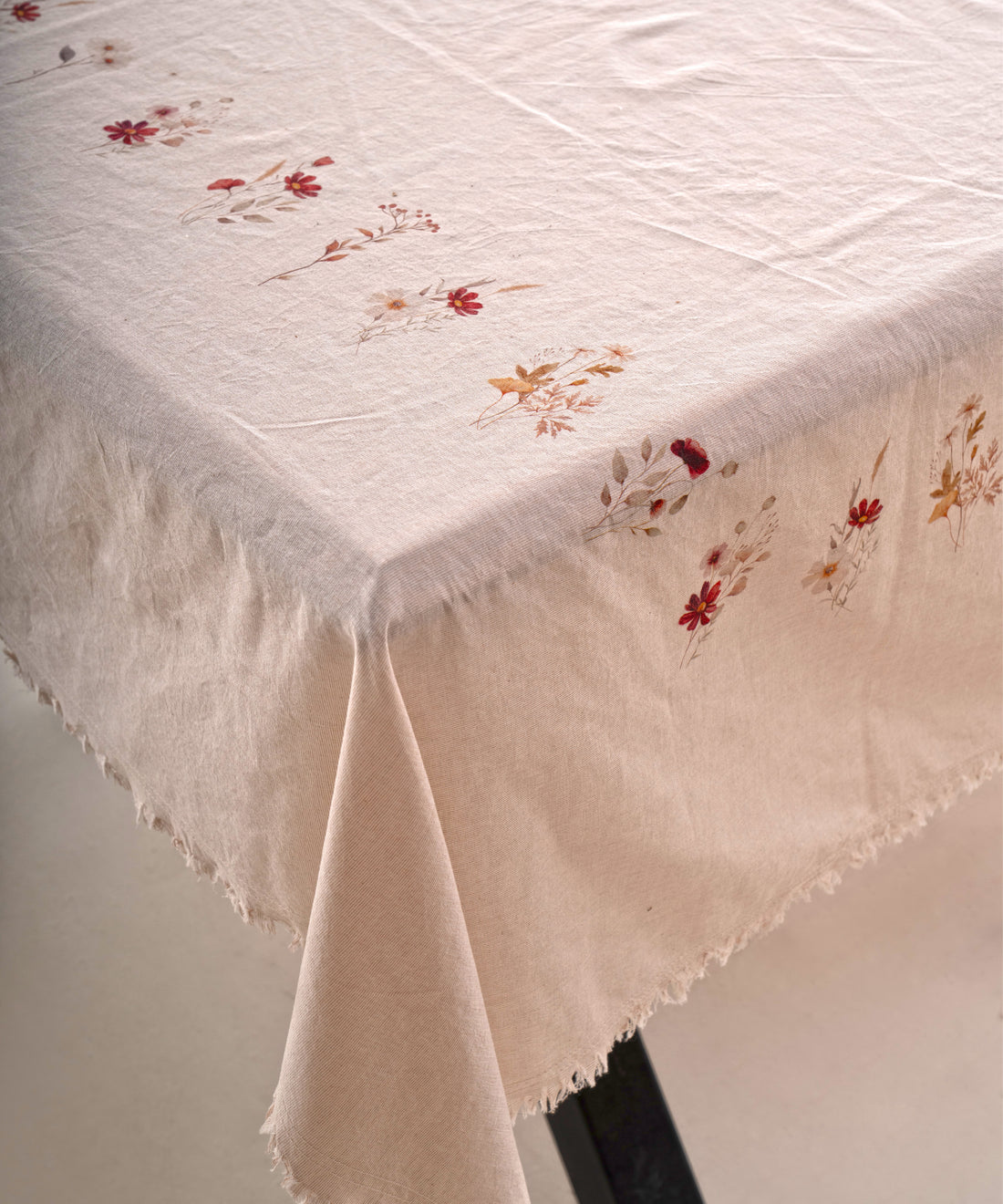 Brise Printanière %100 Pamuk Garment Wash Masa Örtüsü - 140X200cm