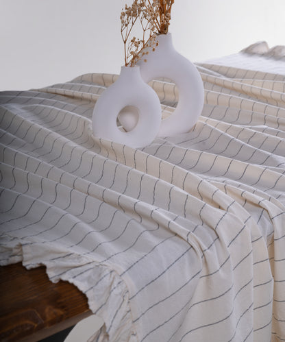 Leila %100 Pamuk Garment Wash Masa Örtüsü - 140X200cm