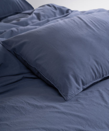 Stonewashed Natural Grey 100% Soft Pamuk Düz Çarşaf | Limasso