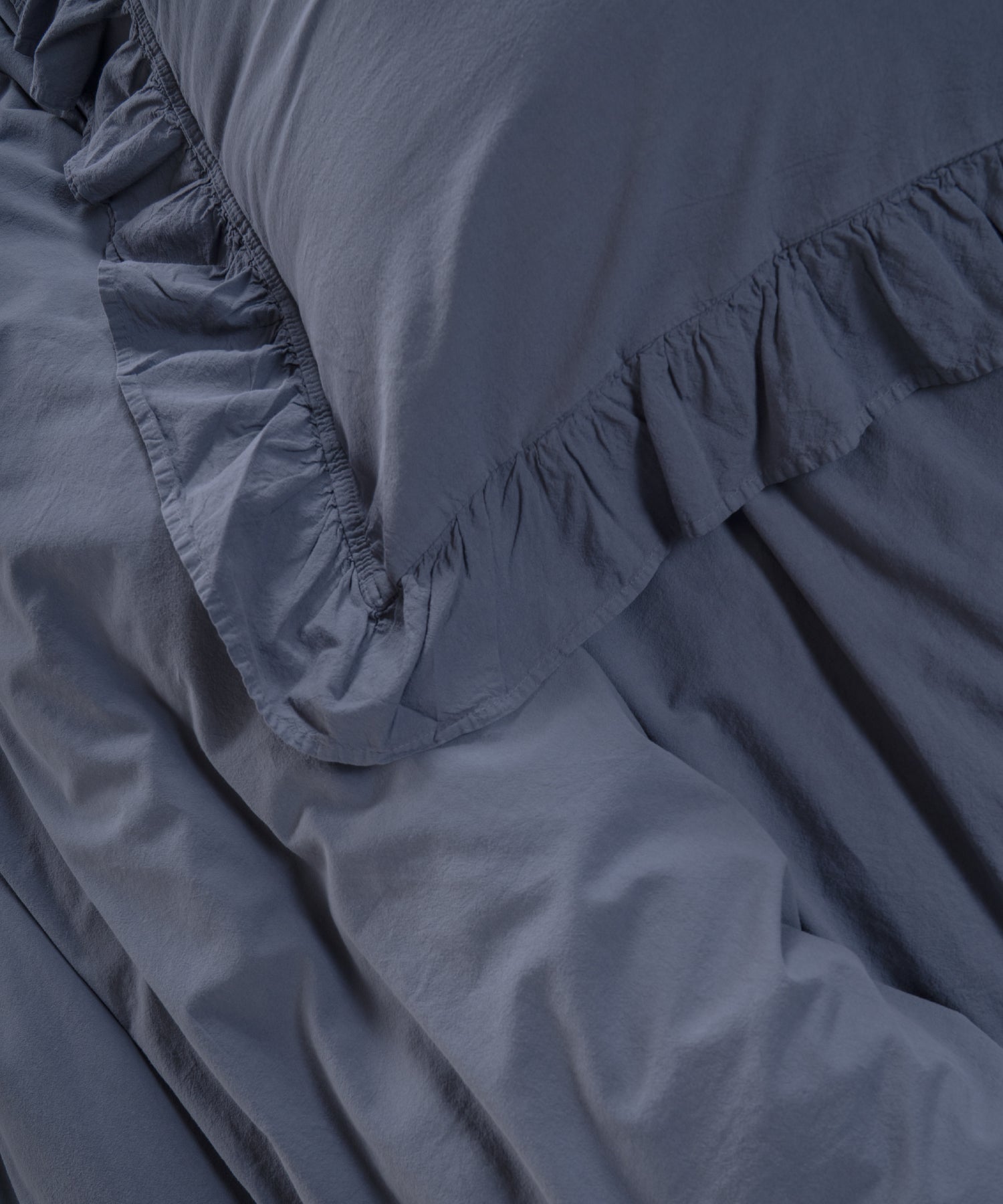 Stonewash Exclusive 100% Soft Pamuk Yastık Kılıfı Natural Grey
