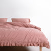 Sicilia Rose %100 Pamuk Nevresim Takımı – Stonewashed | Limasso