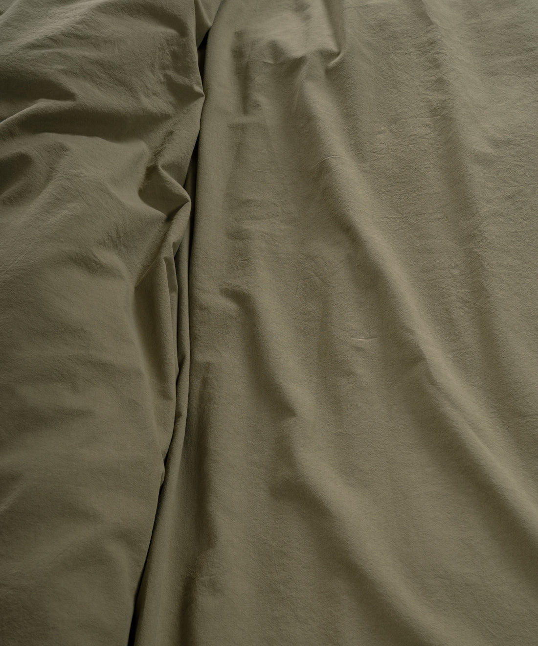 Stonewashed Olive 100% Soft Pamuk Düz Çarşaf | Limasso