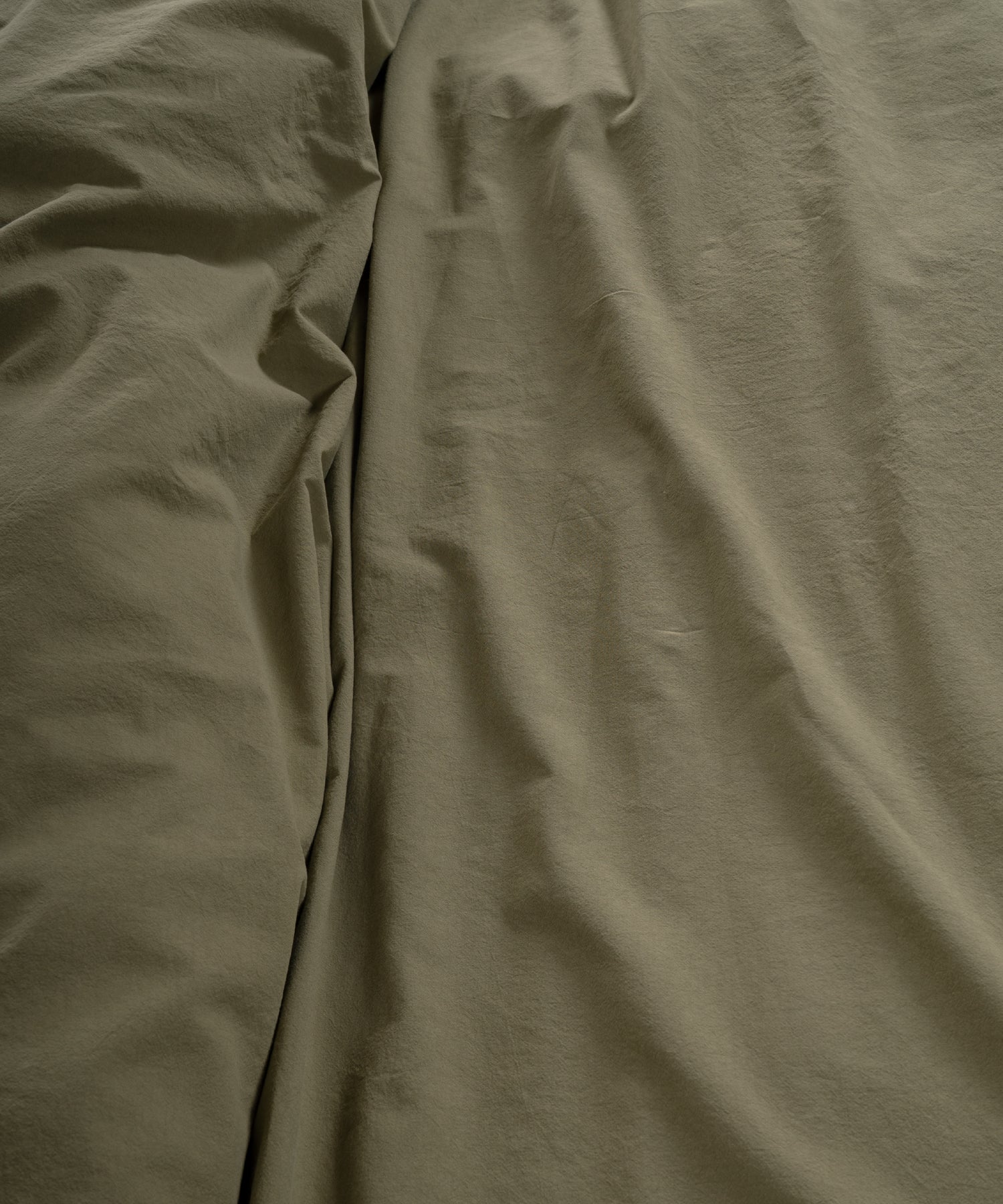 Stonewashed Olive 100% Soft Pamuk Düz Çarşaf | Limasso