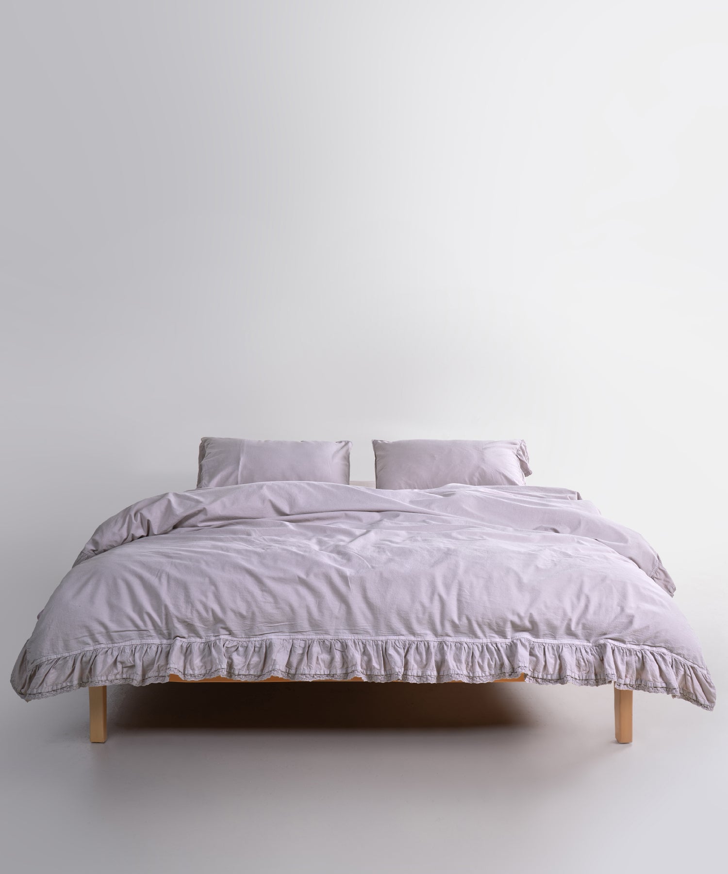 Sicilia Opal Grey %100 Pamuk Nevresim Takımı – Stonewashed | Limasso