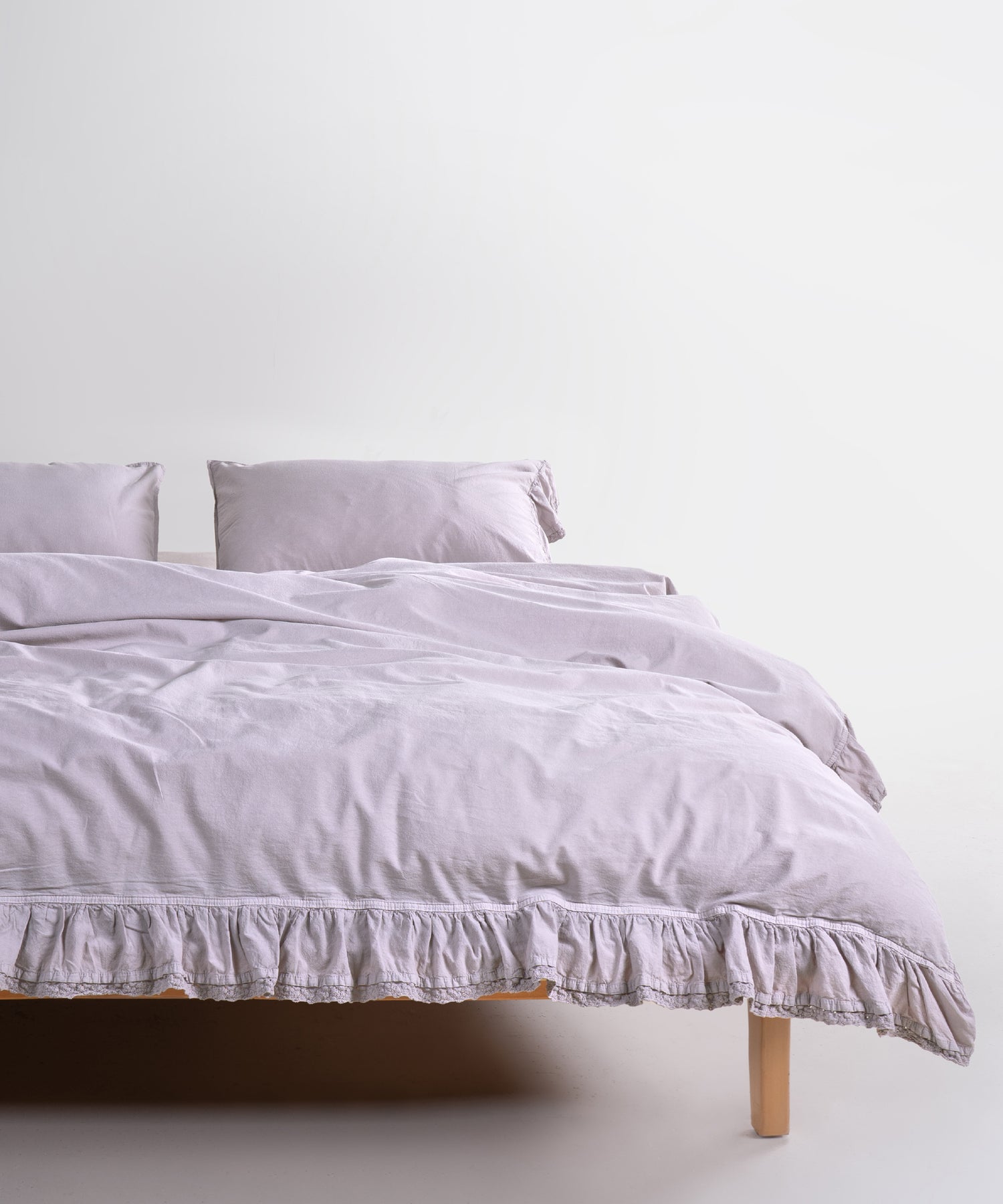 Sicilia Opal Grey %100 Pamuk Nevresim Takımı – Stonewashed | Limasso