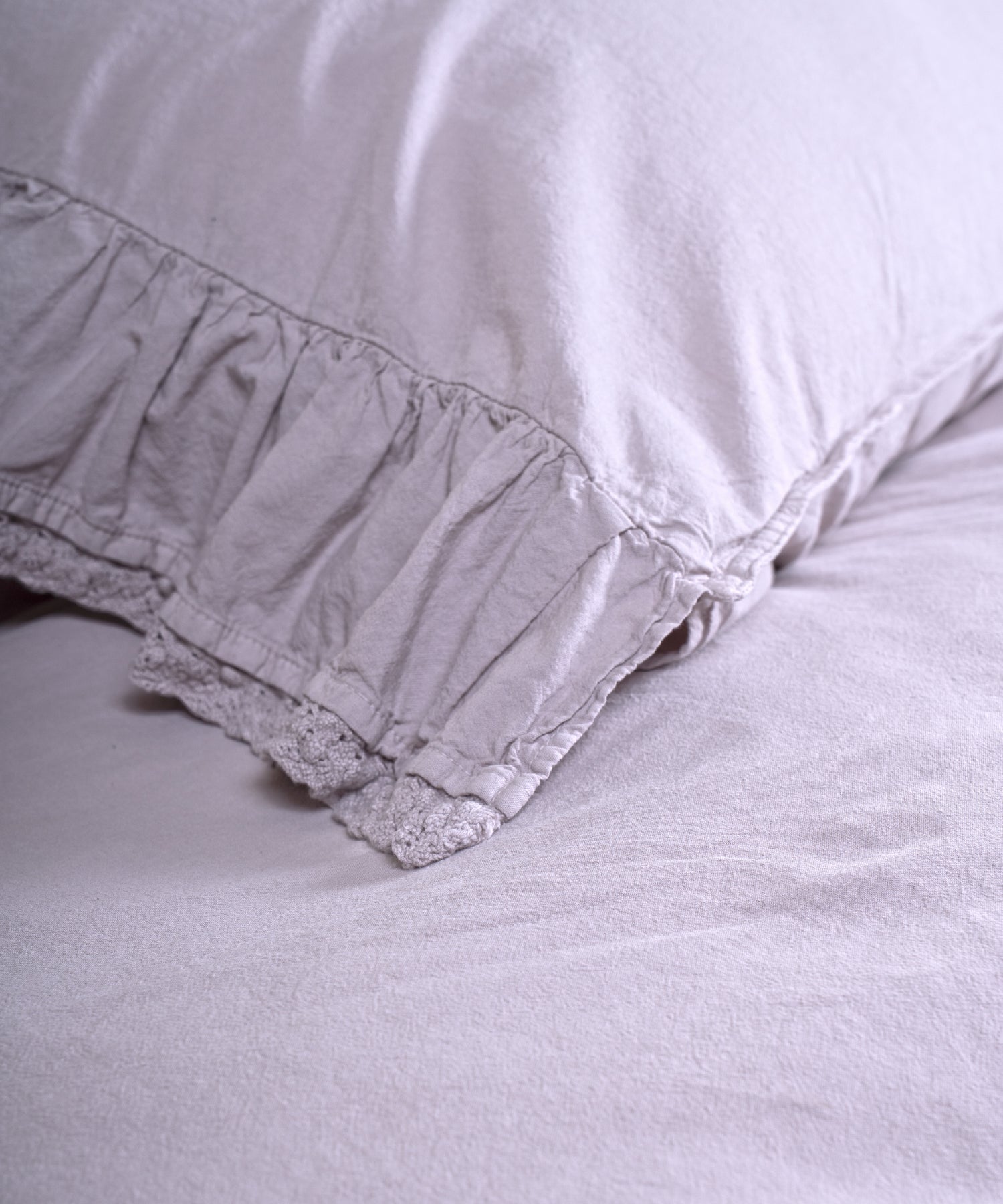 Sicilia Opal Grey %100 Pamuk Nevresim Takımı – Stonewashed | Limasso