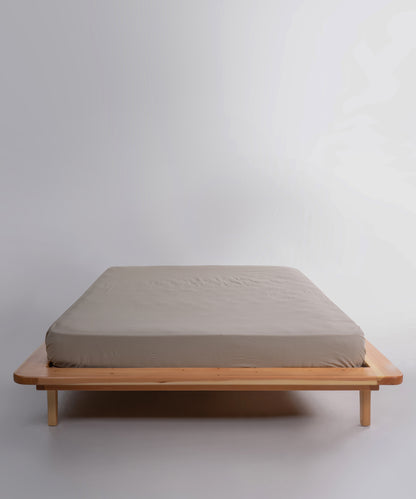 Stonewashed Oxfordtan 100% Soft Pamuk Düz Çarşaf | Limasso