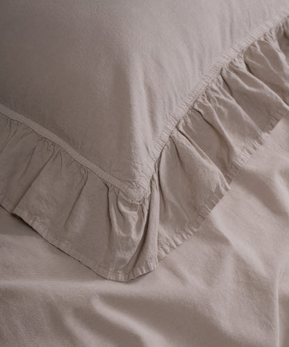 Exclusive Stonewash 100% Yıkanmış Pamuk Nevresim Takımı Oxfordtan