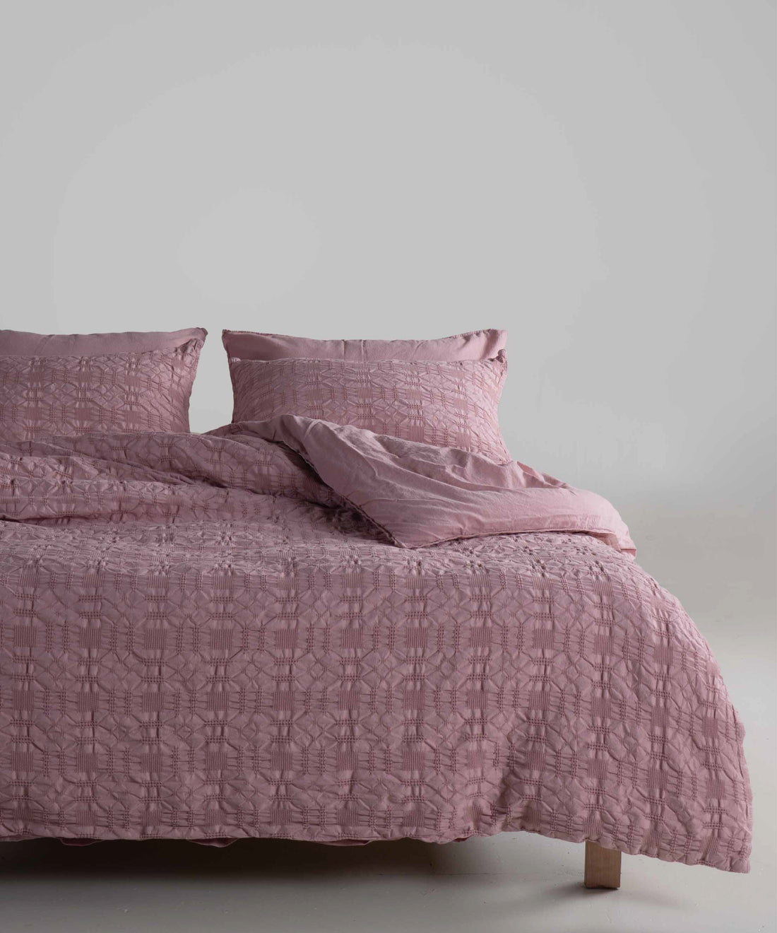 Kristal %100 Pamuk Stonewash Nevresim Takımı - Pale Mavue