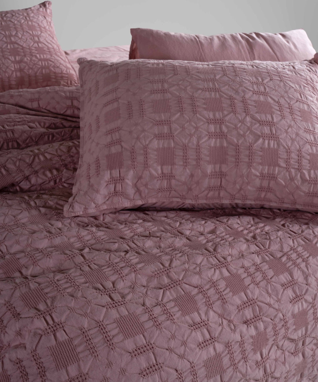 Kristal %100 Pamuk Stonewash Nevresim Takımı - Pale Mavue