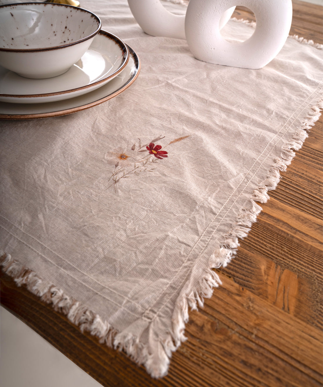 Brise Printanière %100 Pamuk Garment Wash Peçete 4&