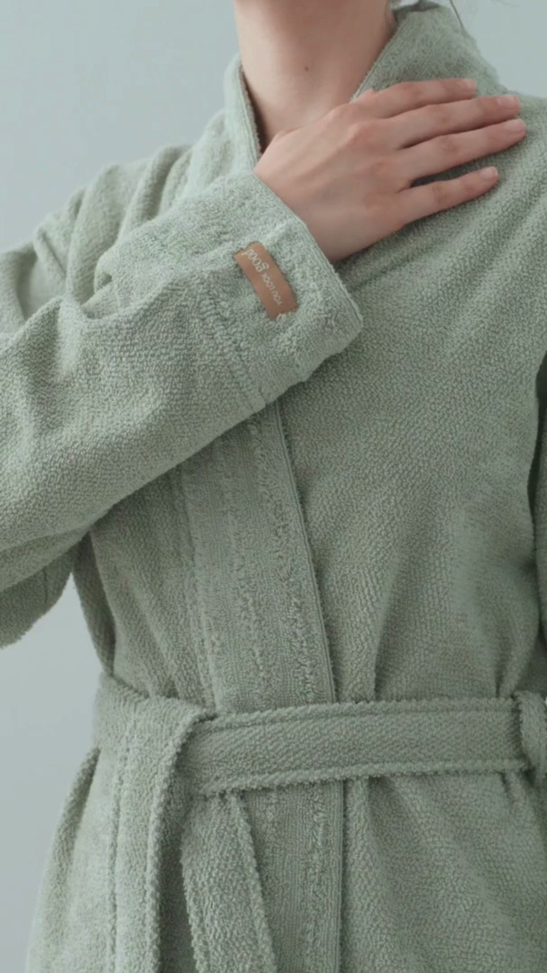 Lapis - Unisex Bornoz Green