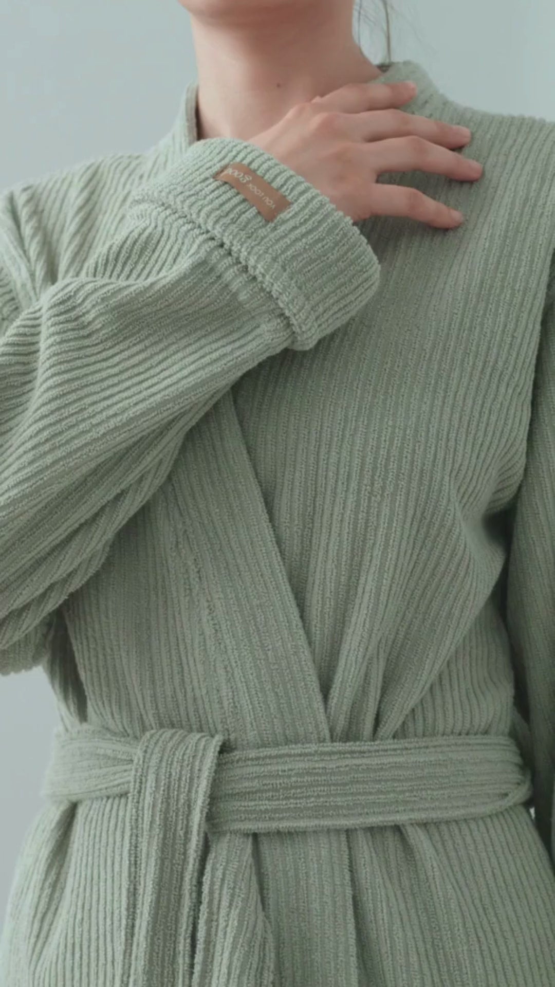 Pana - Unisex Bornoz Green