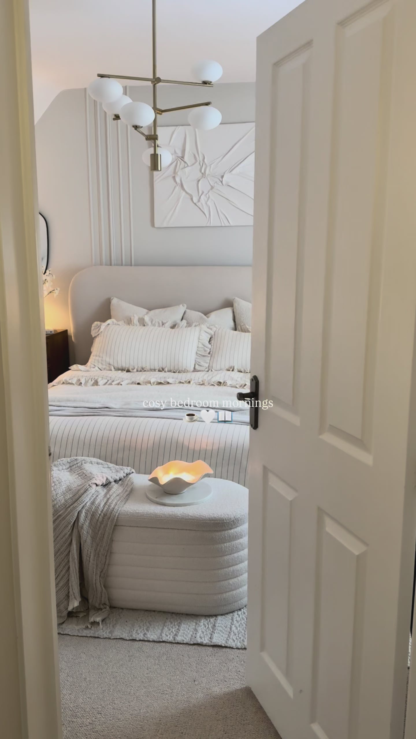 Leila 100% Pamuk İpliği Boyalı Fırfırlı Nevresim Takımı