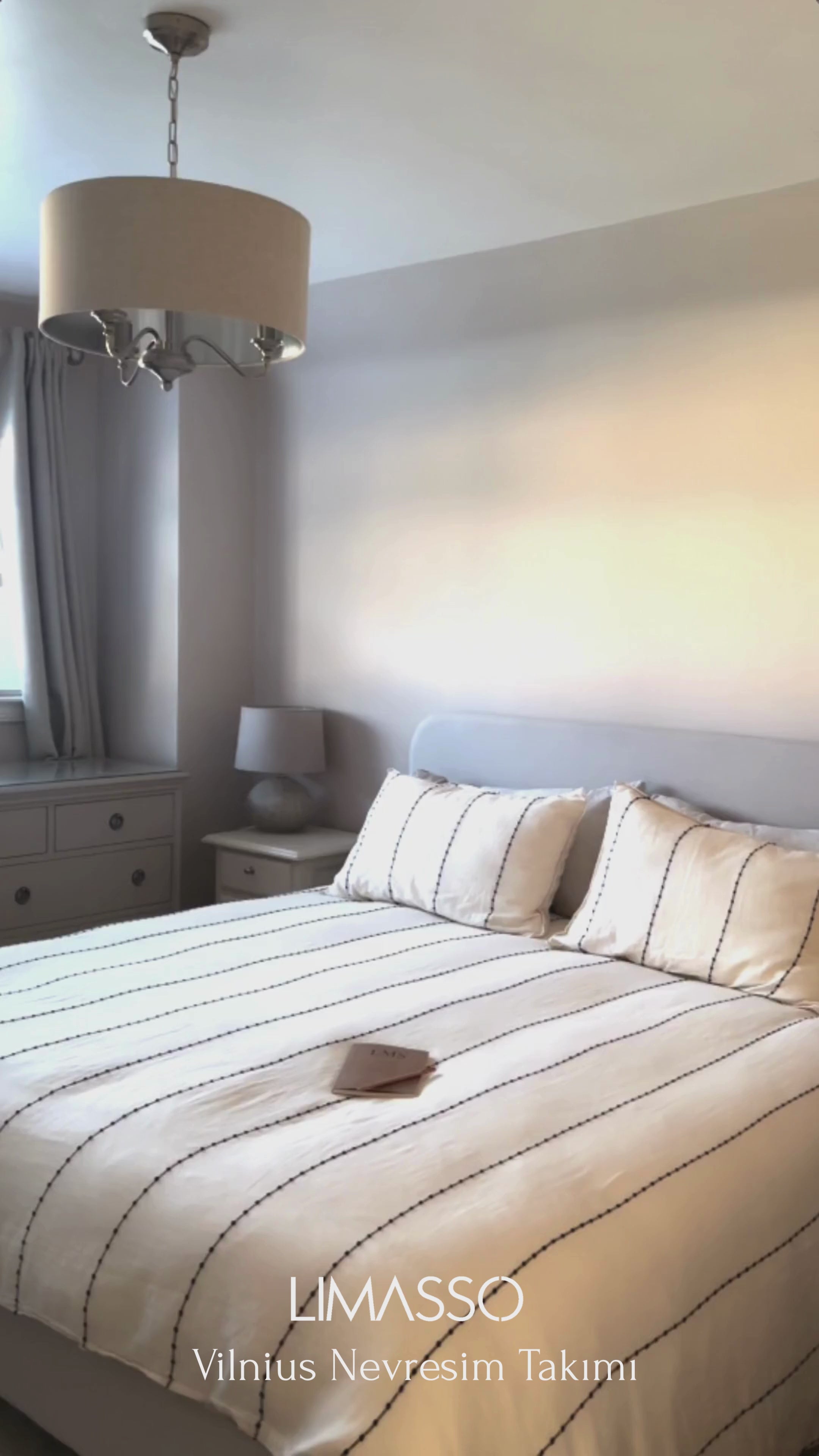 Vilnuss 100% Pamuk Garmentwash İpliği Boyalı Nevresim Takımı