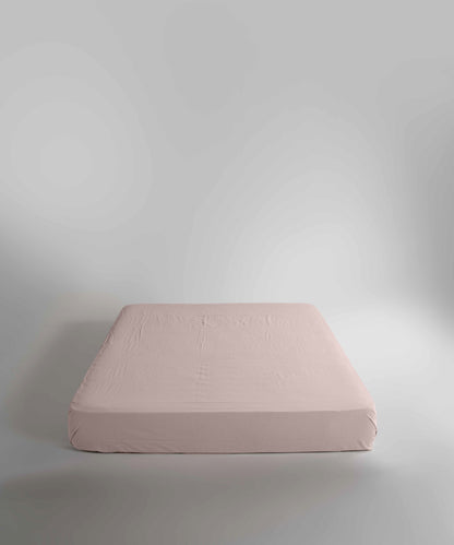 Stonewash 100% Yıkanmış Pamuk Çarşaf Pristine