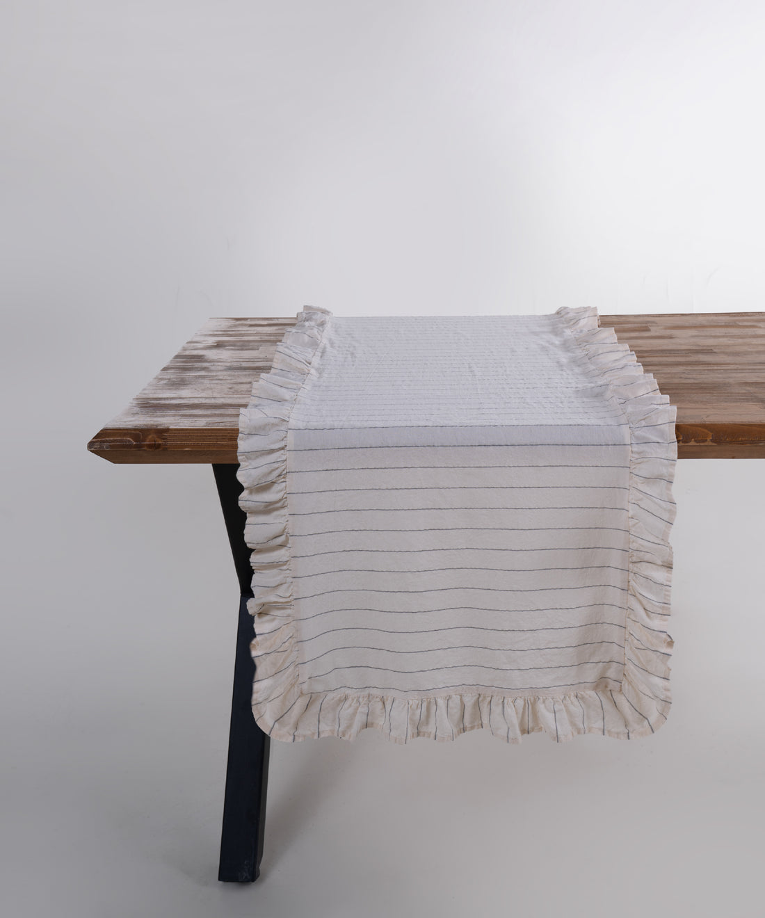 Leila %100 Pamuk Garment Wash Runner 2&