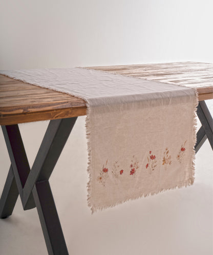 Brise Printanière %100 Pamuk Garment Wash Runner 2&