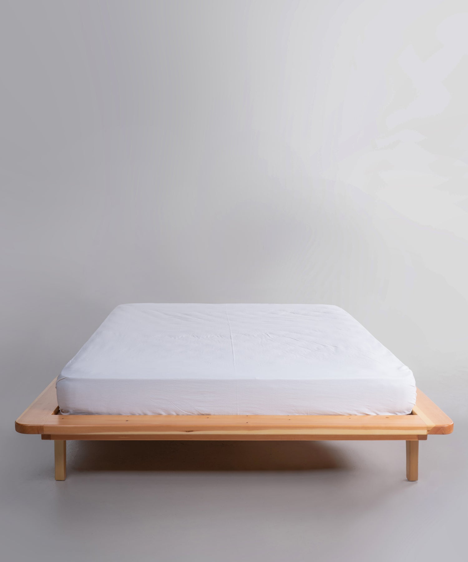 Stonewashed Snow White 100% Soft Pamuk Düz Çarşaf | Limasso