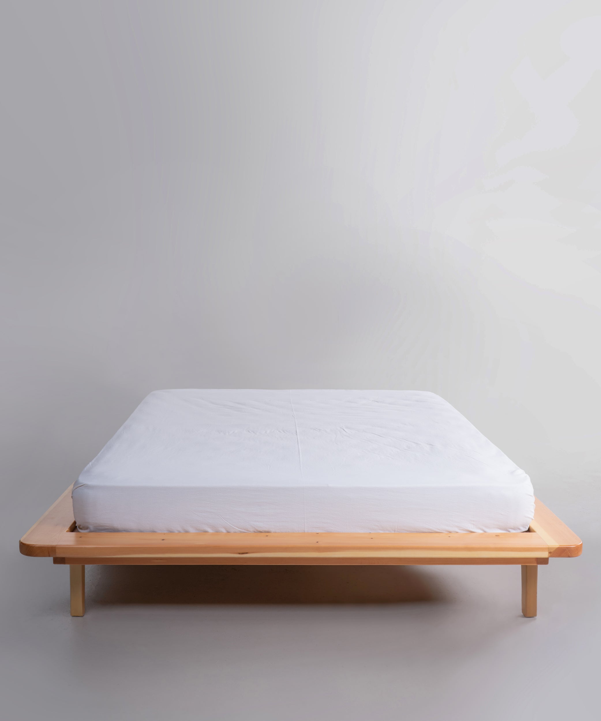 Stonewashed Snow White 100% Soft Pamuk Düz Çarşaf | Limasso