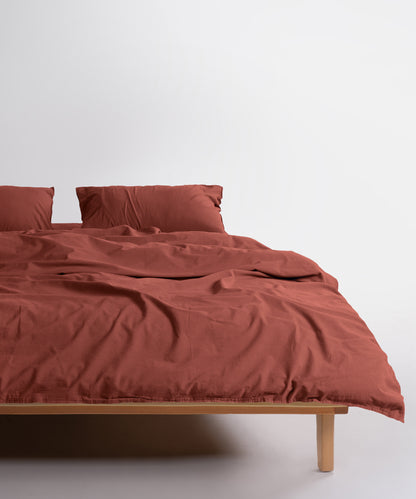 Stonewash Standart 100% Soft Pamuk Yastık Kılıfı Cinnamon Stick