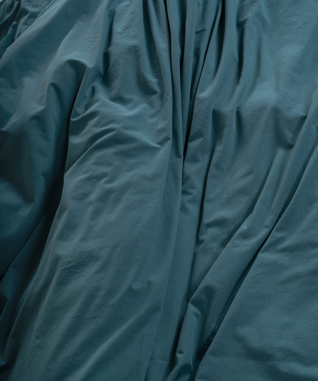 Stonewashed Dark Green 100% Soft Pamuk Düz Çarşaf | Limasso