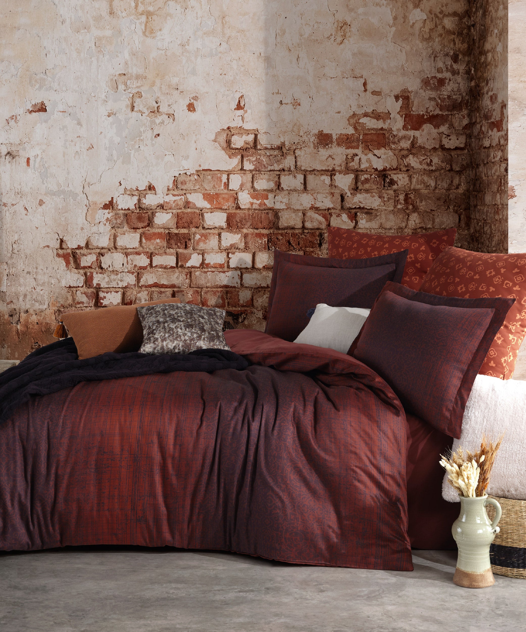 %100 Pamuk Baskılı Saten Nevresim Takımı - Tamir