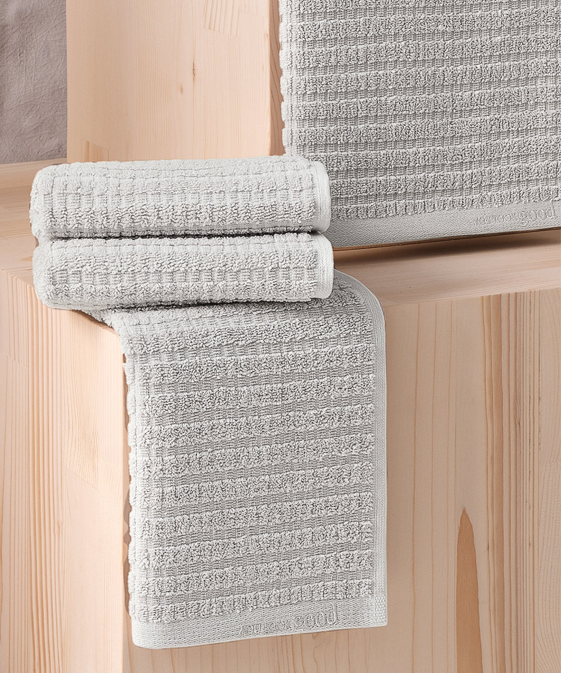 Penta Set - 50x90cm 1 Havlu + 70x140cm 1 Havlu Stone