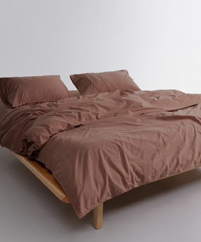 Stonewash Standart 100% Soft Pamuk Yastık Kılıfı Wood Smoke